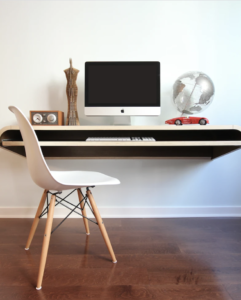 Minimal Float Wall Desk