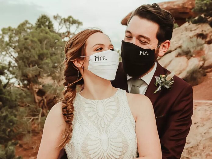 wedding face masks